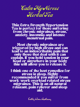 Load image into Gallery viewer, “Calm My Nerves” Herbal Tea