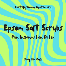 Load image into Gallery viewer, Epsom Salt Body Scrubs