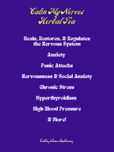 Load image into Gallery viewer, “Calm My Nerves” Herbal Tea