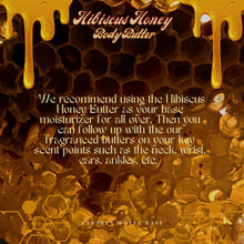 Load image into Gallery viewer, Hibiscus Honey Body Butter