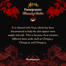 Load image into Gallery viewer, Açaí Pomegranate Cleansing Butter