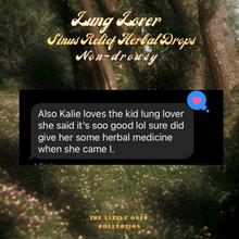 Load image into Gallery viewer, Lung-Lover Sinus Relief Herbal Drops