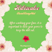 Load image into Gallery viewer, Hibiscaloe Facial Toning Mist