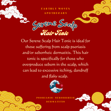 Load image into Gallery viewer, Serene Scalp Hair Tonic (Psoriasis/Seborrheic Dermatitis)