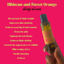Load image into Gallery viewer, Hibiscus and Sweet Orange Body Serum