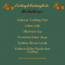 Load image into Gallery viewer, Teething and Calming Colic Herbal Drops