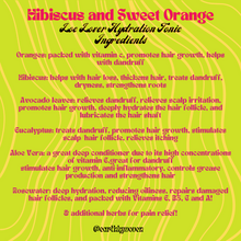 Load image into Gallery viewer, Hibiscus and Sweet Orange Loc Lover Hydration Tonic