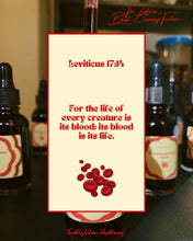 Load image into Gallery viewer, Leviticus Blood Cleansing Tincture (Pre-Order Ships by Dec 12th)
