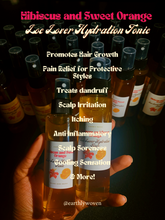 Load image into Gallery viewer, Hibiscus and Sweet Orange Loc Lover Hydration Tonic