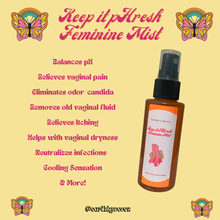 Load image into Gallery viewer, “Keep it pHresh” Feminine Mist