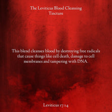 Load image into Gallery viewer, Leviticus Blood Cleansing Tincture (Pre-Order Ships by Dec 12th)