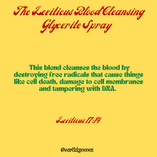 Load image into Gallery viewer, The Leviticus Blood Cleansing Herbal Drops