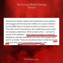 Load image into Gallery viewer, Leviticus Blood Cleansing Tincture (Pre-Order Ships by Dec 12th)